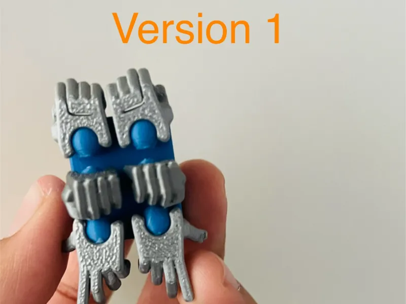 dummy 13 hand holder display attachment version