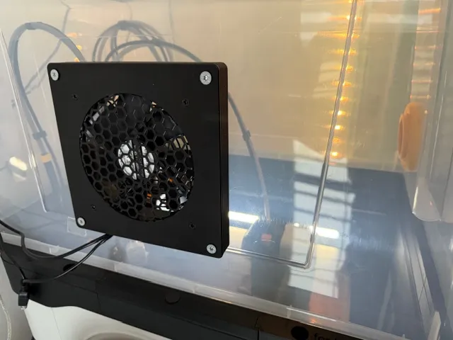 SnapmakerU1 temperaturgesteuerter Lüfter Abdeckung