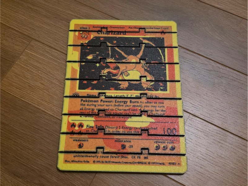 Flexi Pokémon Card - Charizard