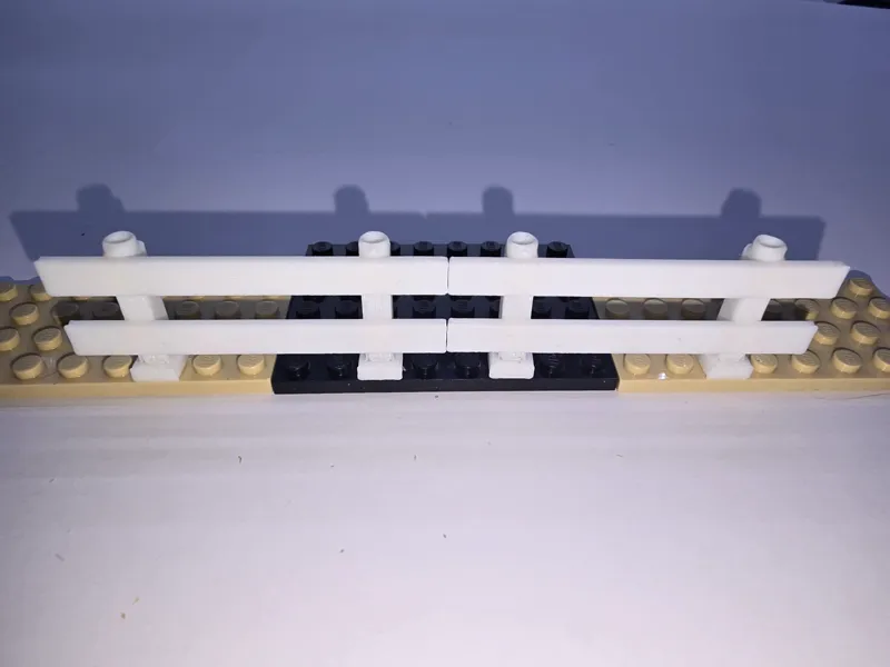 Legos compatible fence