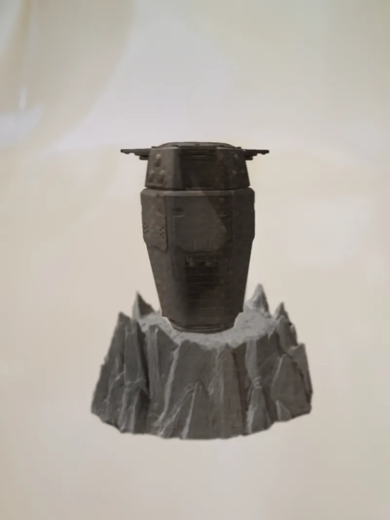 Helldivers 2 Hellpod (with optional base)