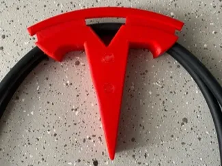 Tesla Logo EV Cable Holder