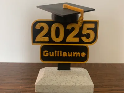 graduation trophy / gift Customizable