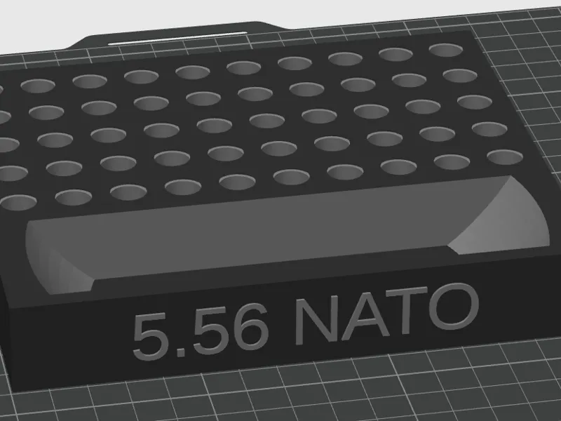 556 NATO Reloading Tray