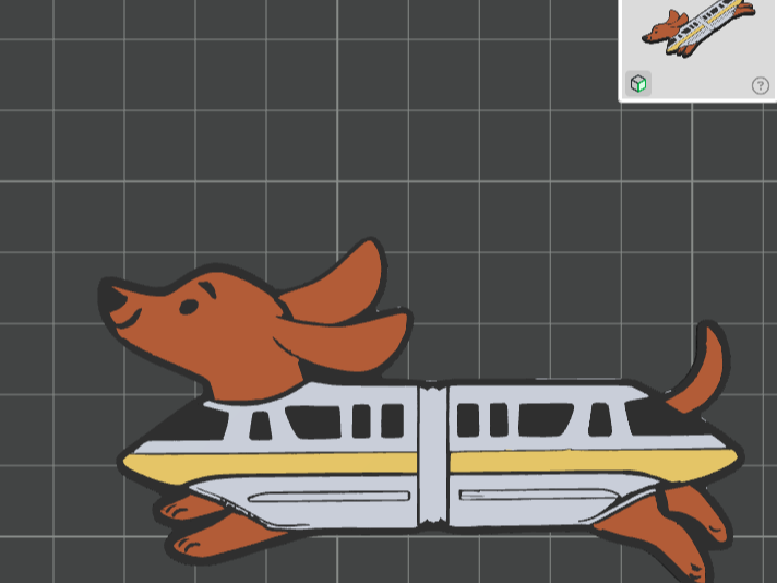 Monorail Dog - 1