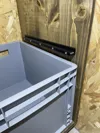 Sliding rails for eurobox 40x30