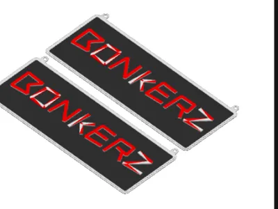 "Bonkerz" Signs for mentally hilarious Friend.001