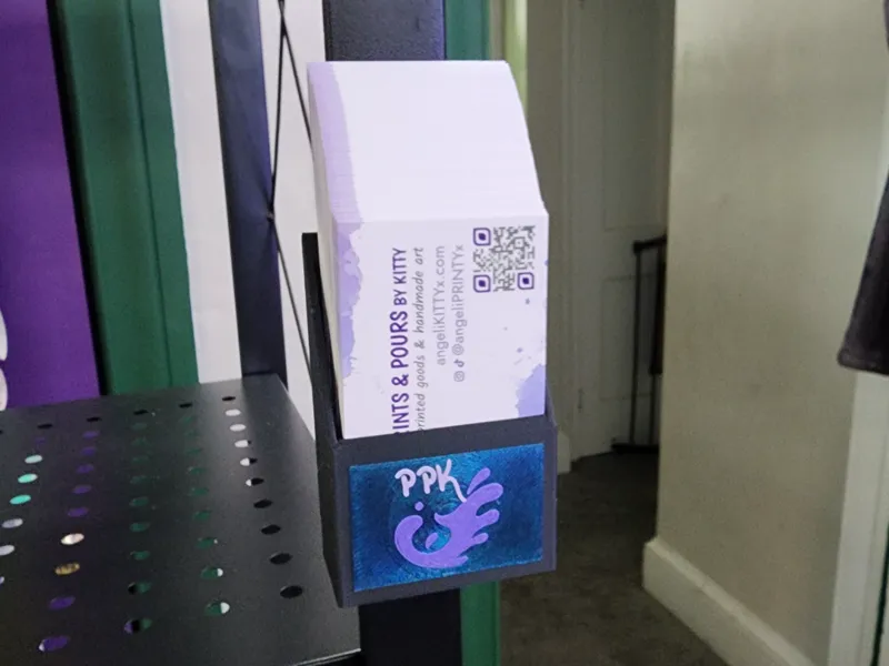 Magnetic Business Card Holder