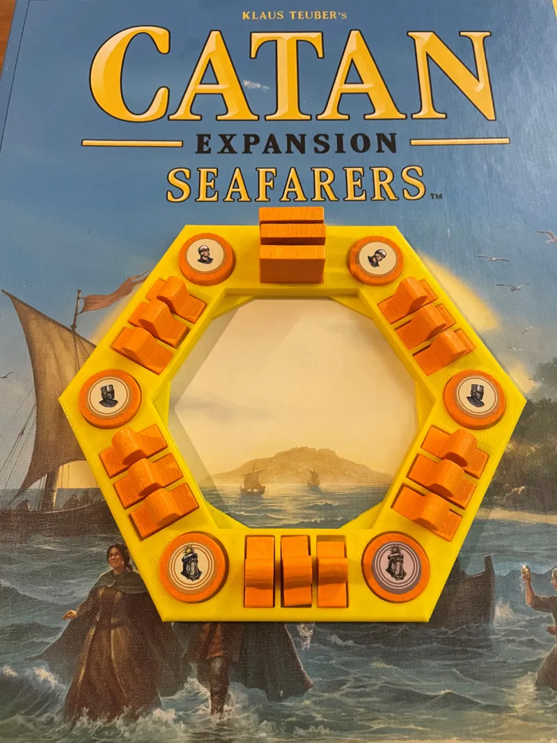 Catan Seafarers and Cities & Knights Holder