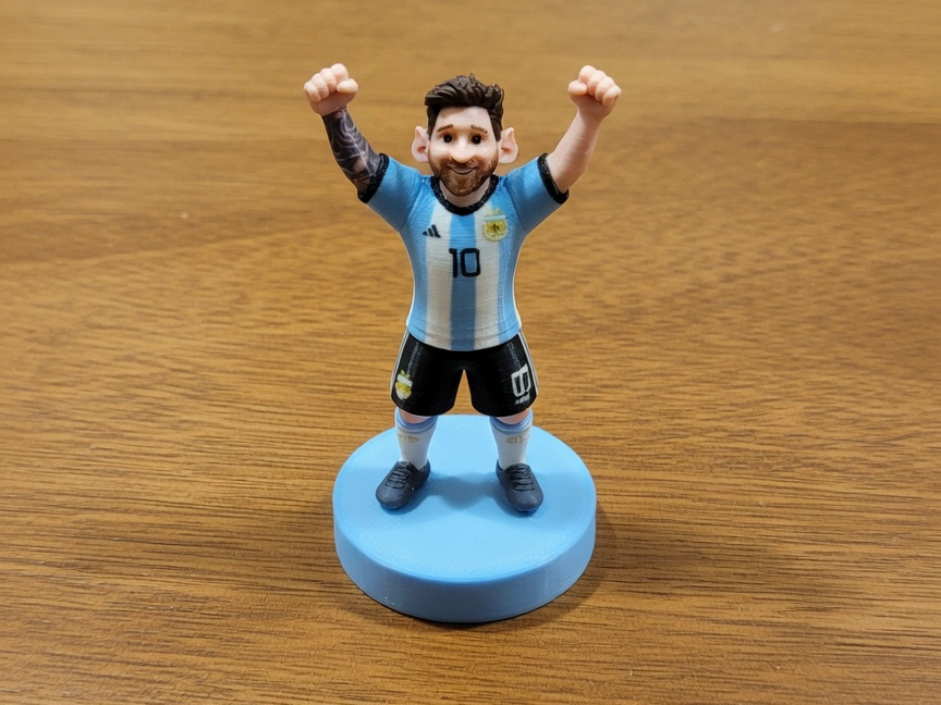 Messi Victory World Cup Sculpture