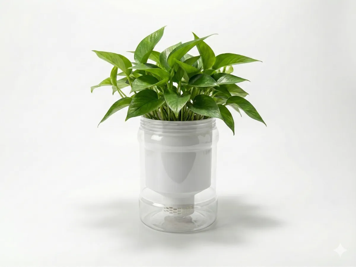 Insert auto-arrosant pour pot de fleurs
