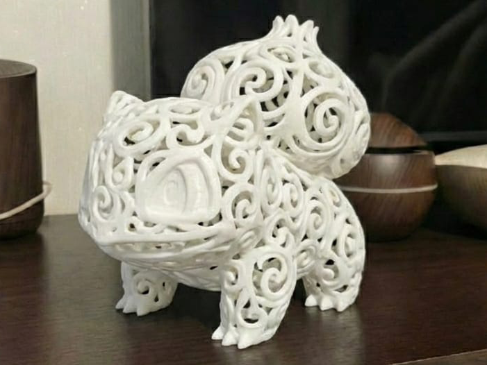 Bulbasaur Elemental: Voronoi Art Edition