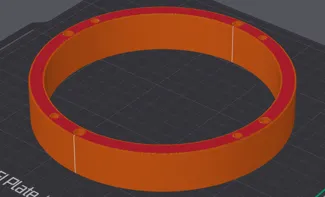 165mm speaker spacer (28mm)
