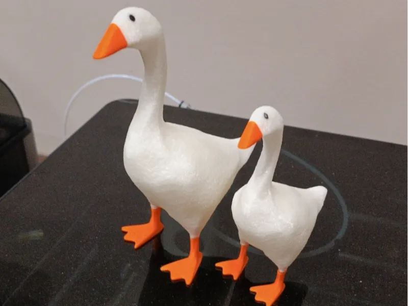 The Entitled Goose but bigger and feathery