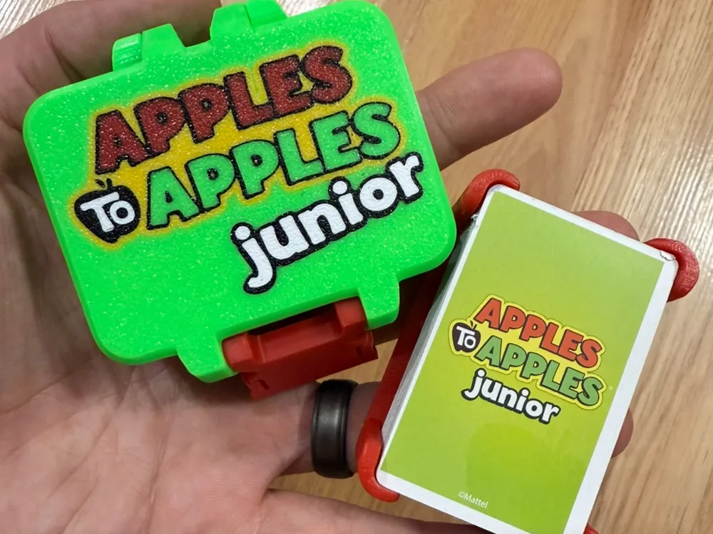 Apples to Apples Junior - Card Box Snaplock Ed. - Free 3D Print