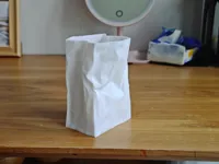 Vase sac en papier (impression vase) — photo 5