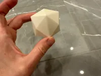 Sphère géométrique low poly — photo 2