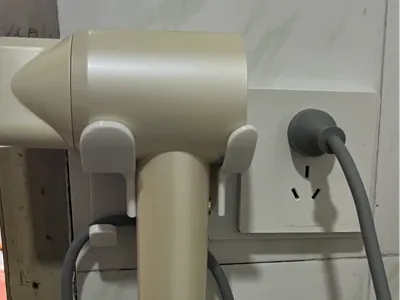 Hair Dryer Wall Mount 86-Type (Left and Right Versions)
