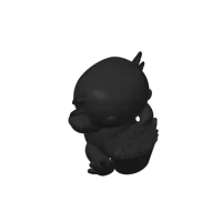 Axolotl mangeant du popcorn — photo 3