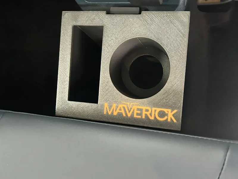 Ford Maverick Fits Trash can and water bottle 