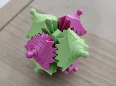 Gear Cube *fidget* Remix