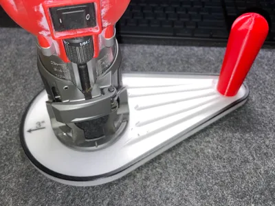 Milwaukee M18 - Trim Router Base Plate with Handle