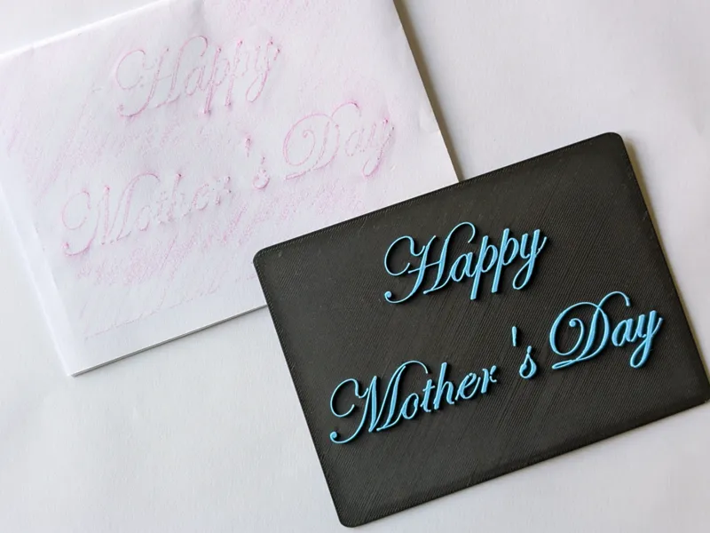 Kid Friendly Happy Monther's Day Card