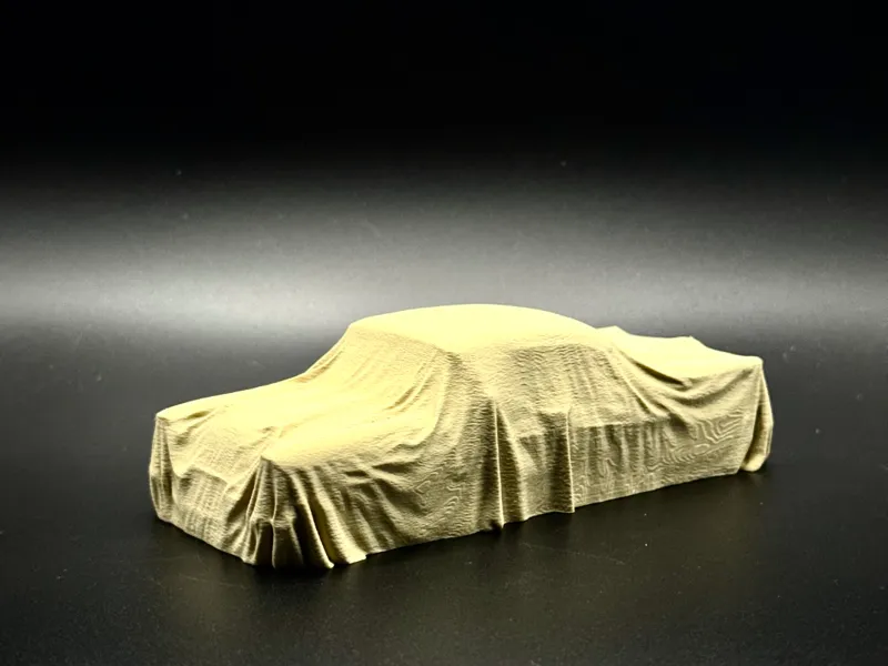 1957 Chevy Bel Air Covered Unveiling Car Model!