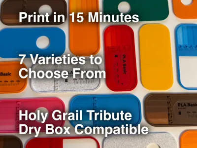 Holy Grail Filament Samples | Tribute to a Tribute