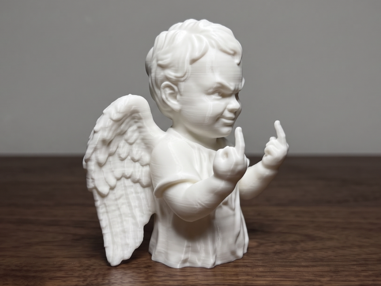 Angel Baby Christmas Funny Figure 3D model