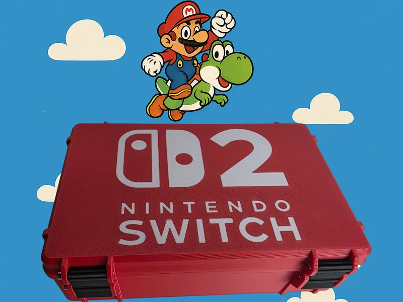 Ultimate Nintendo Switch 2 Rugged Box with inserts