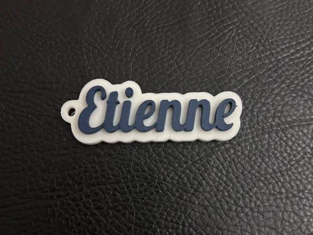 Etienne name keychain
