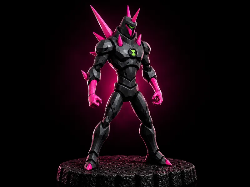 Chromastone (Ben 10) - 3D Model