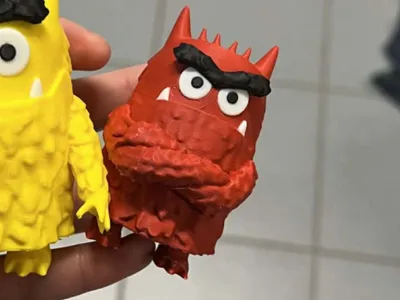 Color monster angry