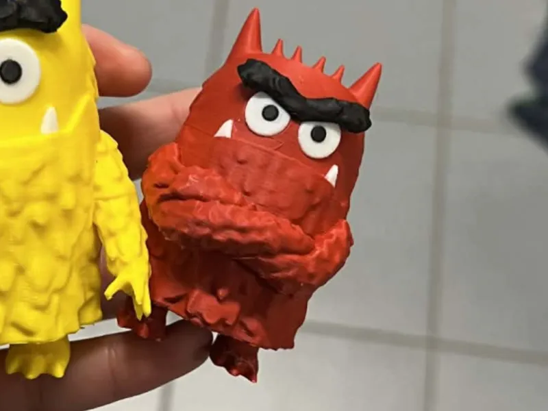 Kleurenmonster boos