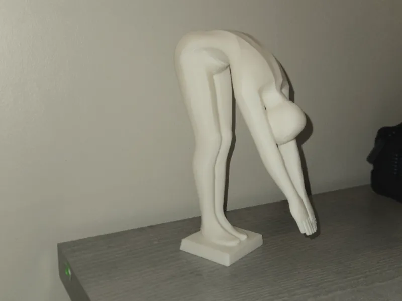 Diving Woman Statue 