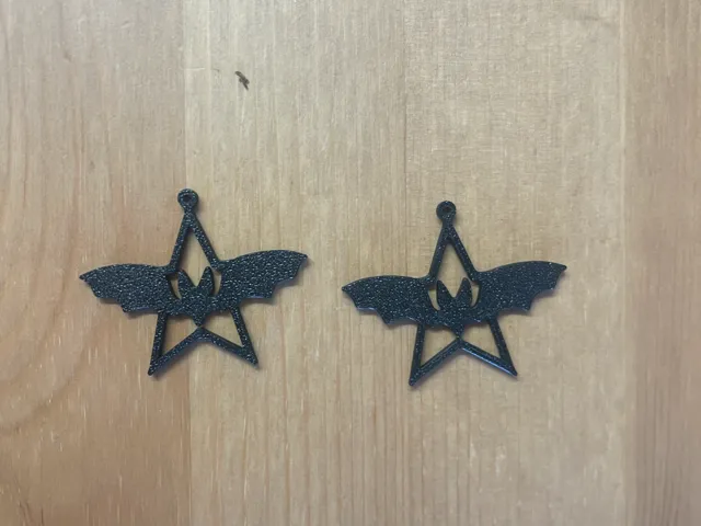 bat earrings
