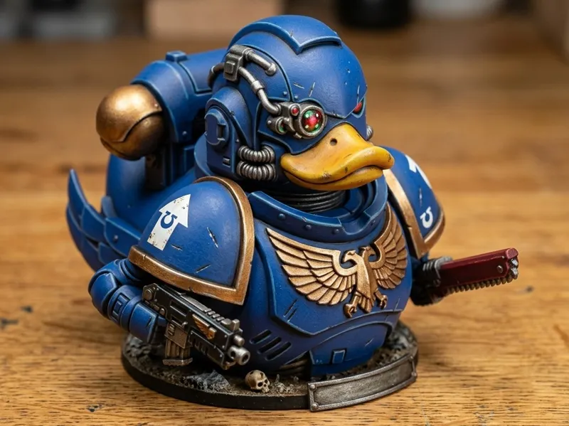 Adeptus Duckastes - The Emperor's Rubber Duck