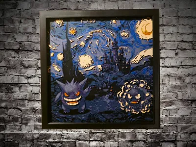 Pokemon - Gengar and Ghastly - Starry Night Remix