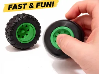 Offload Car Tire & Wheel Gyro Spinner Fidget Toy