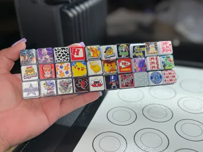 Keycap Jig- EufyMake E1 UV Printer