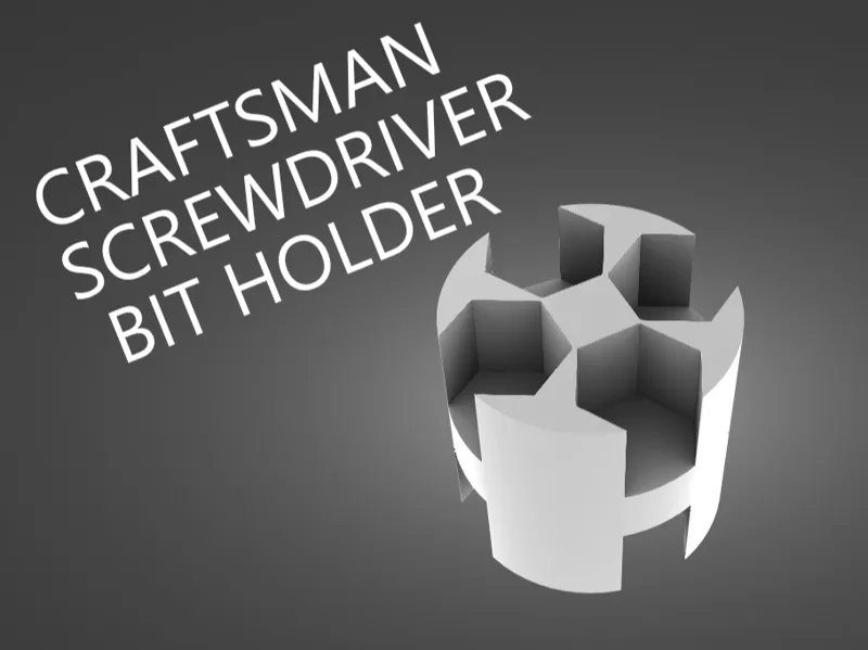 Craftsman screwdriver bit holder