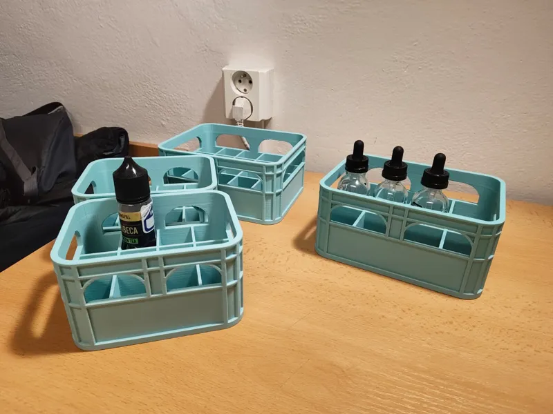 Vaping Liquid Bottle stand/Crate