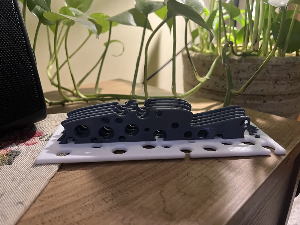 Lab Organizing Bambu Lab A1 Build Plate Stand โ Compact Holder - Free 3D Print Model ...