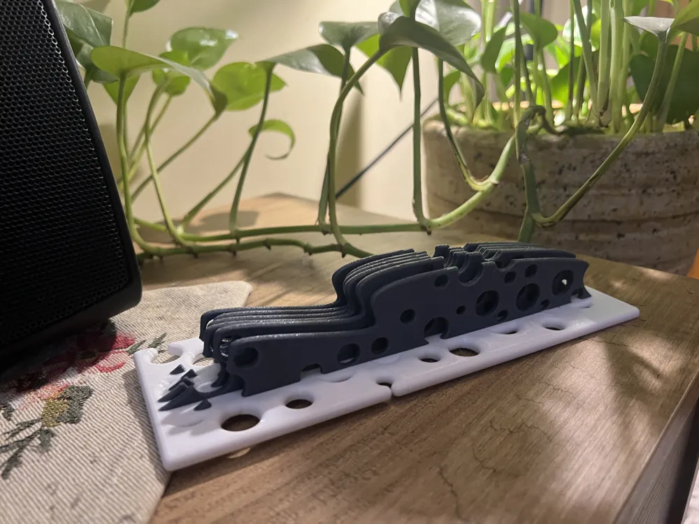 Lab Organizing Bambu Lab A1 Build Plate Stand โ Compact Holder - Free 3D Print Model ...