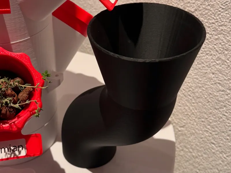 Wassertrichter für Hydroponic Tower