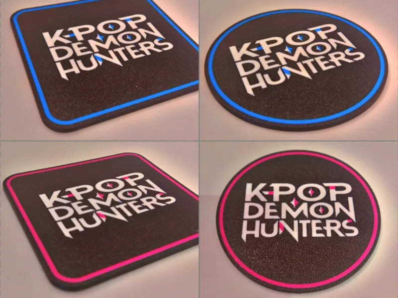 KPOP Demon Hunters Coaster - Various Styles
