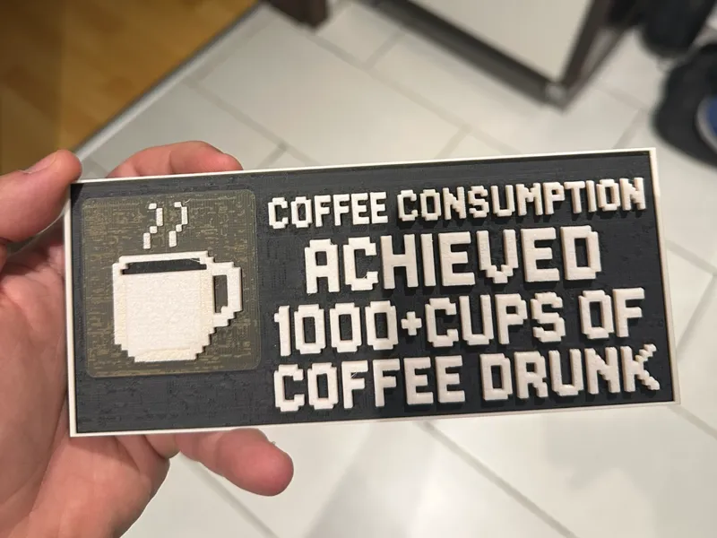 Steam Achievement – Coffee Consumption Master