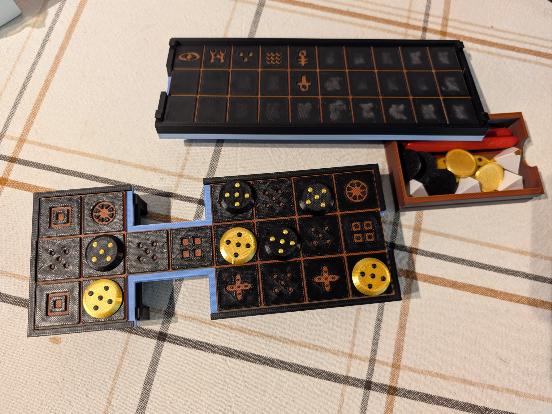 Ancient Egypt Modular Game Set: Senet, Aseb, Ur