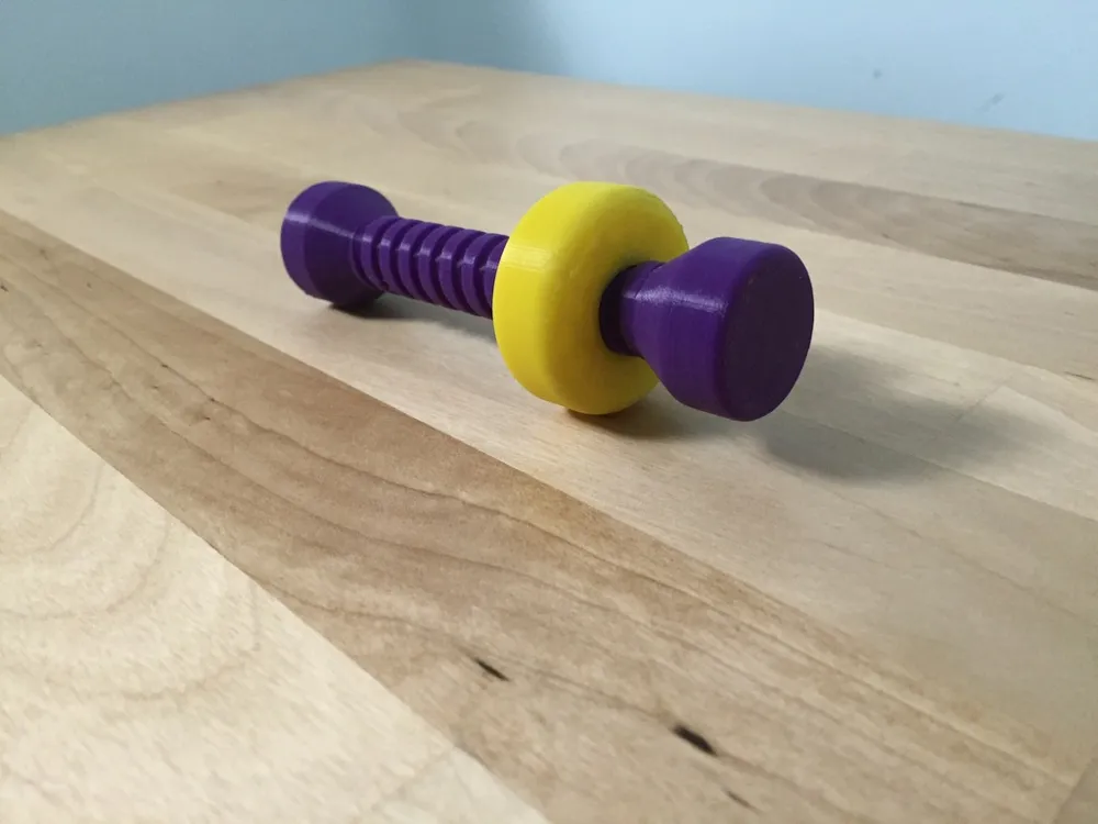 Captive nut puzzle by Chickenbisket MakerWorld